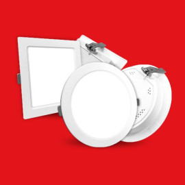 5 Watt - T-Series Backlit Slim Panel DOB (Round & Square)