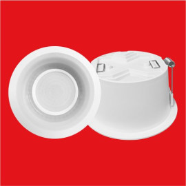 8w+8w Twin Down Light 2 in 1 With DOB (Black & White Body)